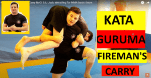 Kata Guruma Fireman's carry Judo wrestling bjj MMA Peter Mettler