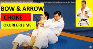Bow & Arrow Choke Okuri Eri Jime and Variations of Collar Submissions from Backmoumt BJJ Judo MMa by peter mettler